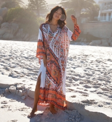 Miss June Paris — Long Dress Lior Floral Print Viscose