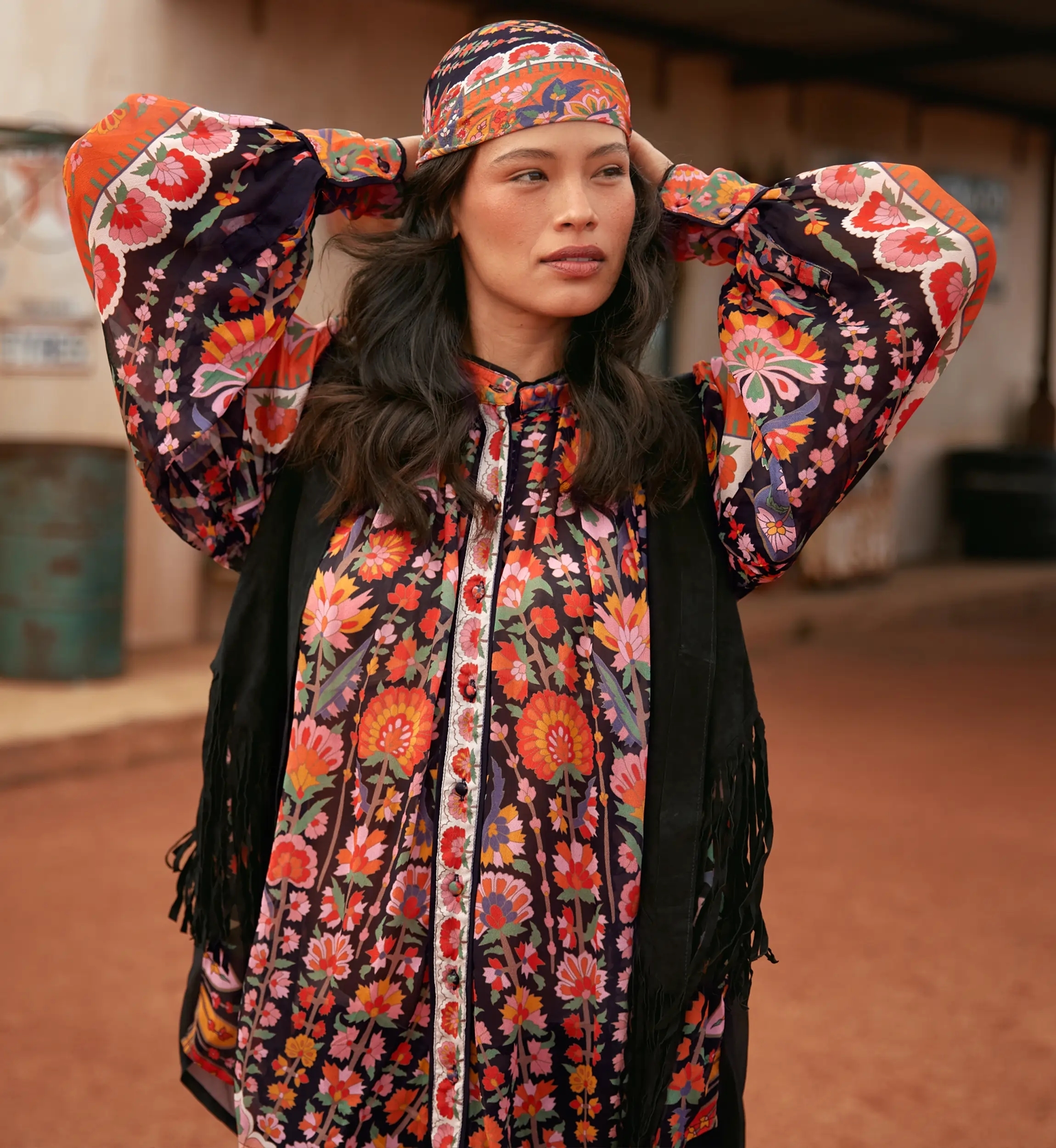 Miss June Paris — Camicia Brookie Oversize