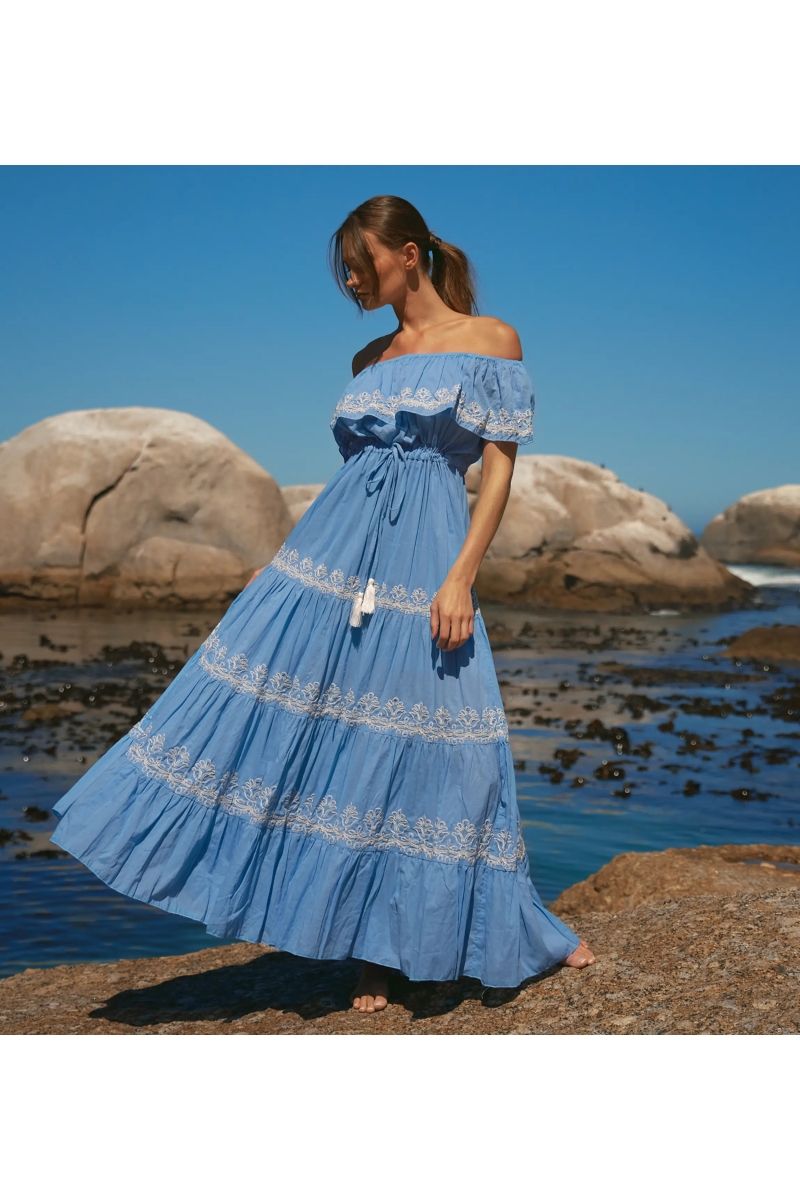 Miss June Paris — Vestido Largo Malone