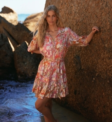 Miss June Paris — Vestido Curto Cyra Rosa