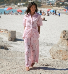 Miss June Paris — Kyle Shirt Cotton Openwork Embroidery