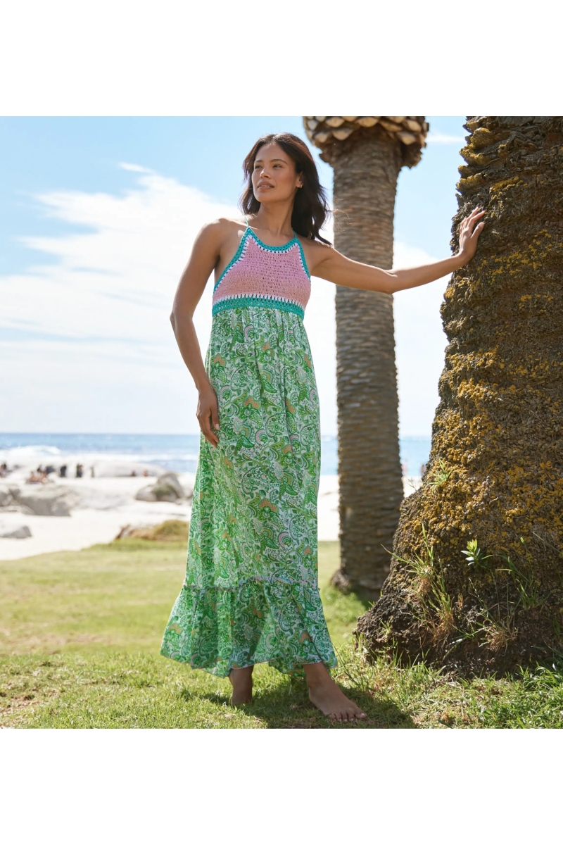 Miss June Paris — Vestido Largo Sorbet