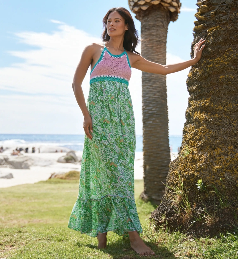 Miss June Paris — Vestido Largo Sorbet