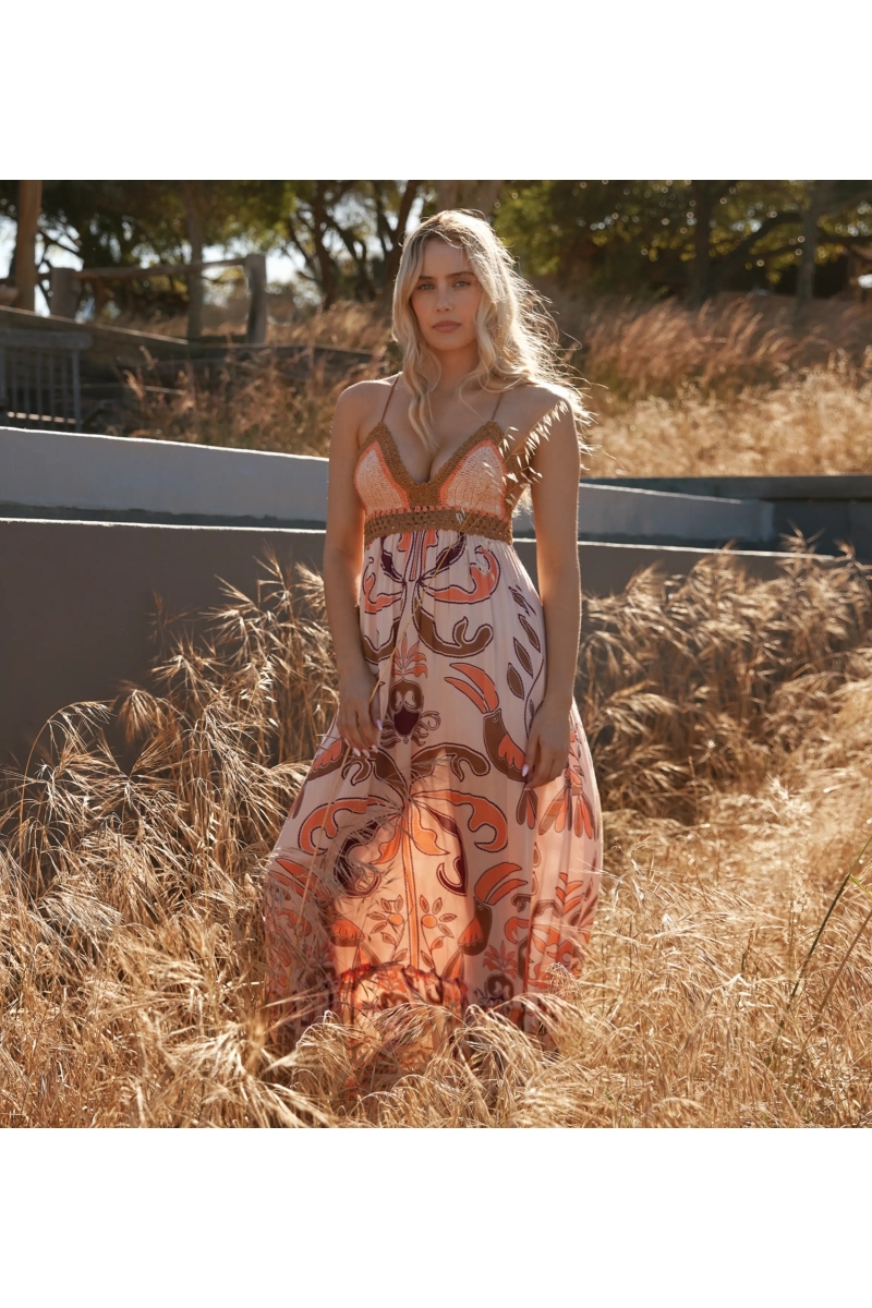 Miss June Paris — Langes Kleid Quennie