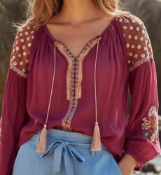 Miss June Paris — Blouse Russla