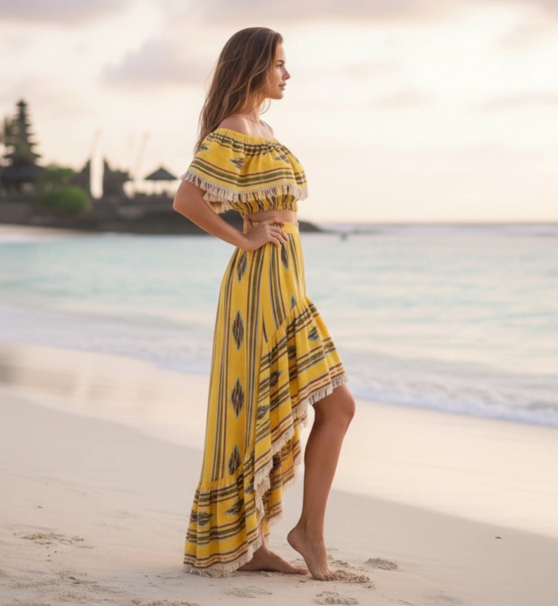 Miss June Paris — Lange Yucatan Rock