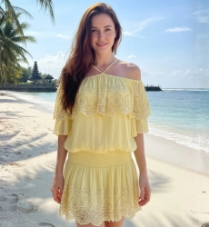 Miss June Paris — Robe Courte Rivage