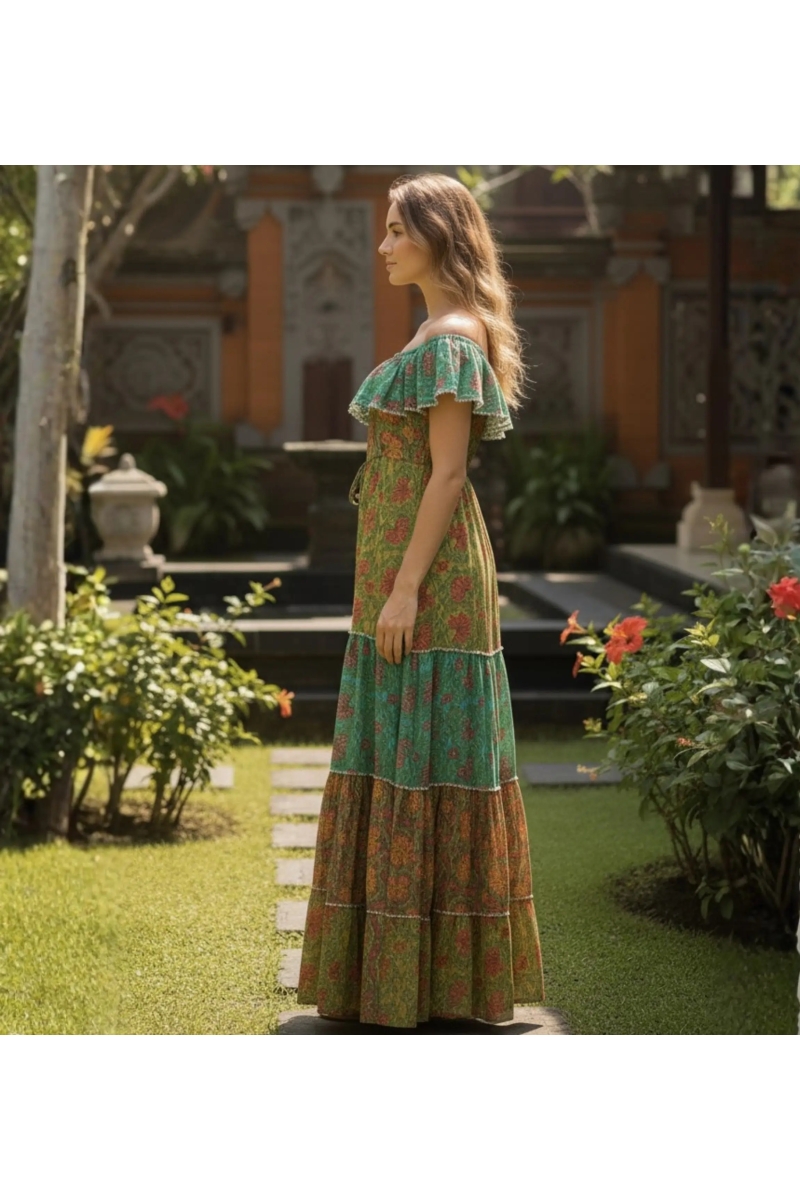 Miss June Paris — Vestido Longo Gardenia