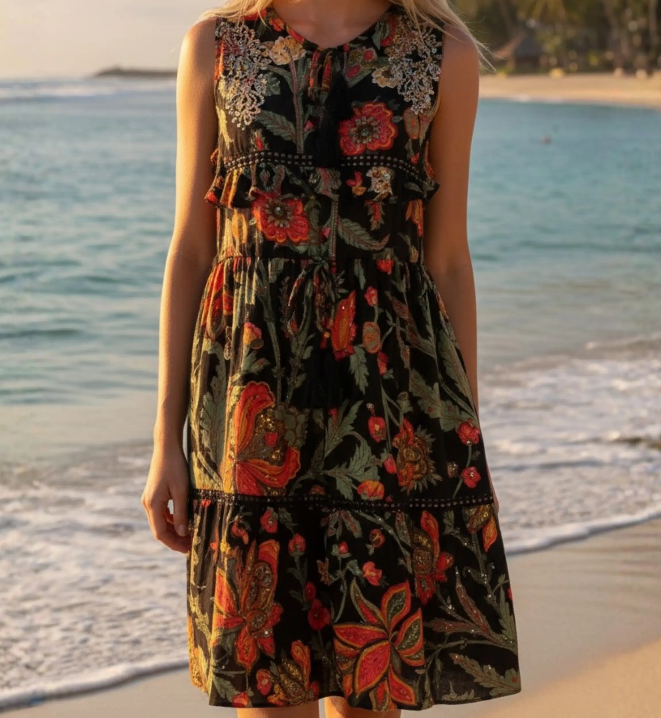 Miss June Paris — Robe Courte Pacific