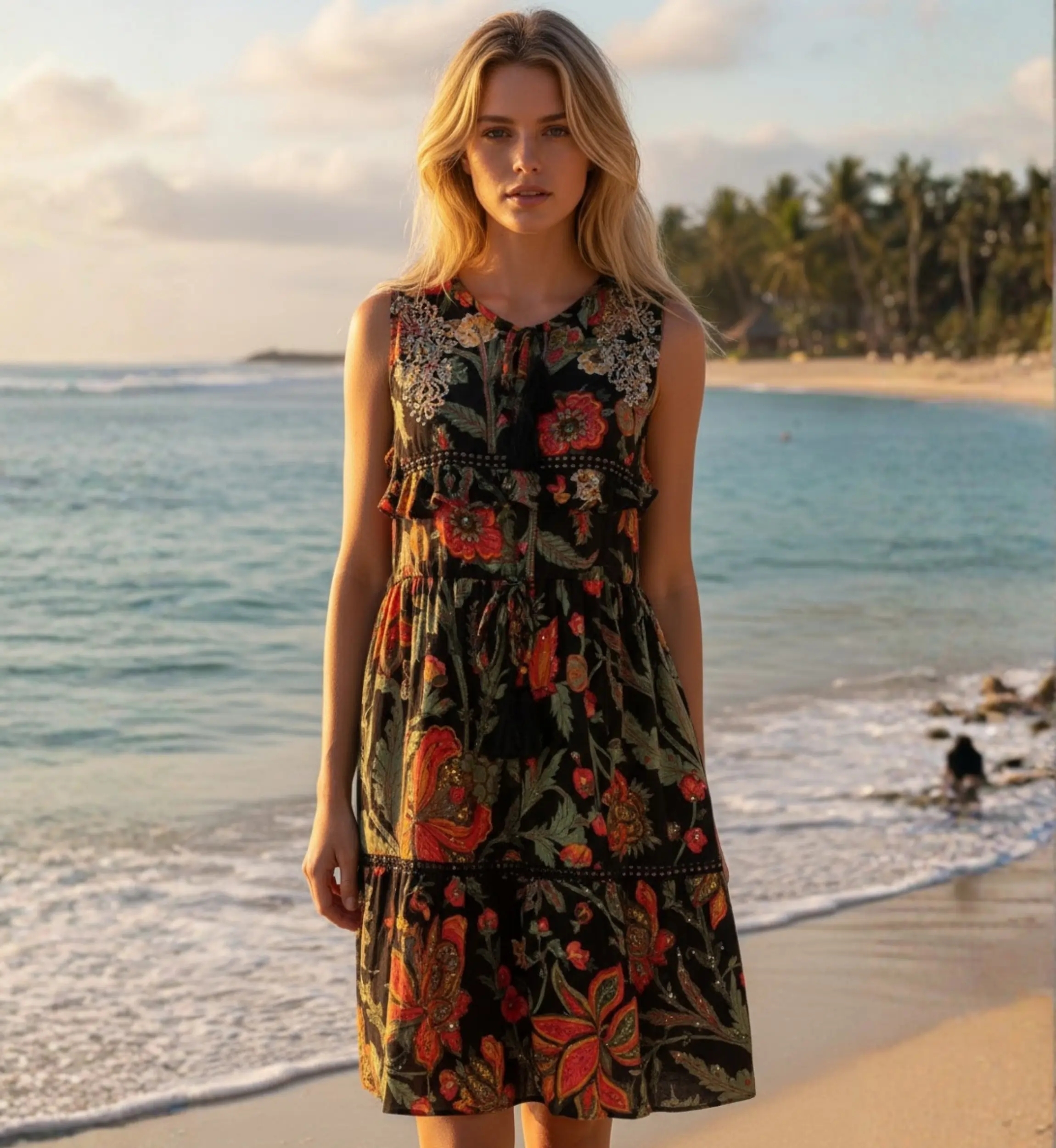 Miss June Paris — Short Dress Pacific