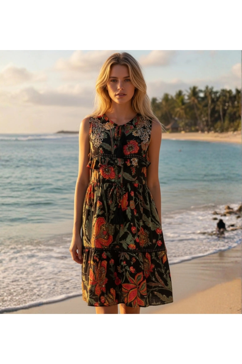 Miss June Paris — Vestido Corto Pacific