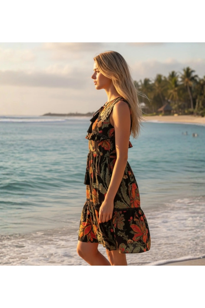 Miss June Paris — Short Dress Pacific