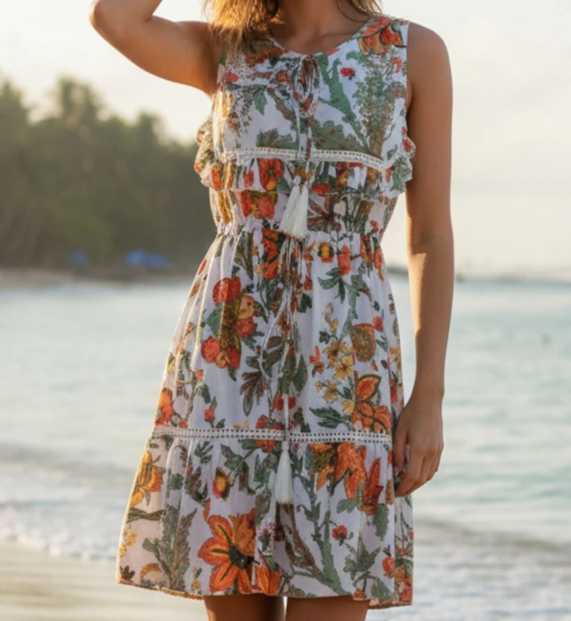 Miss June Paris — Robe Courte Pacific