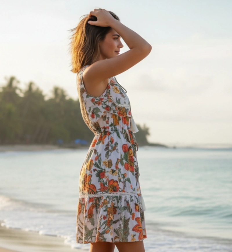 Miss June Paris — Short Dress Pacific