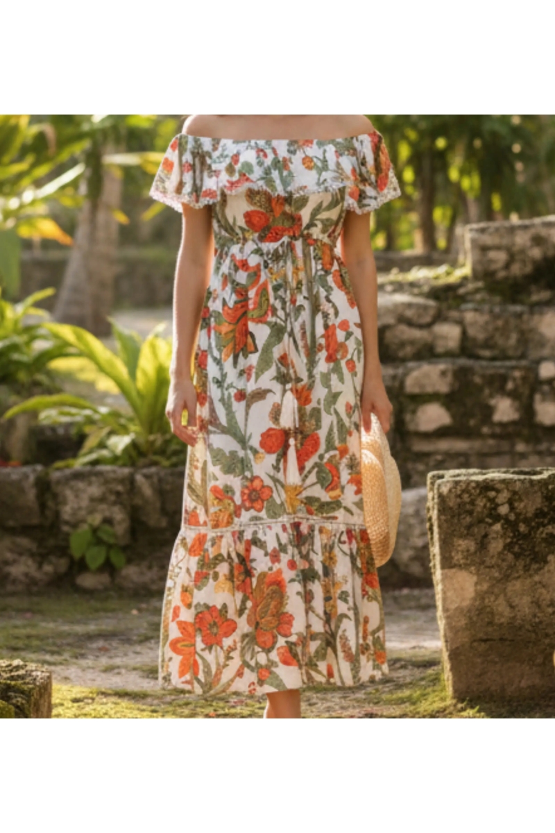 Miss June Paris — Midi Dress Bolero