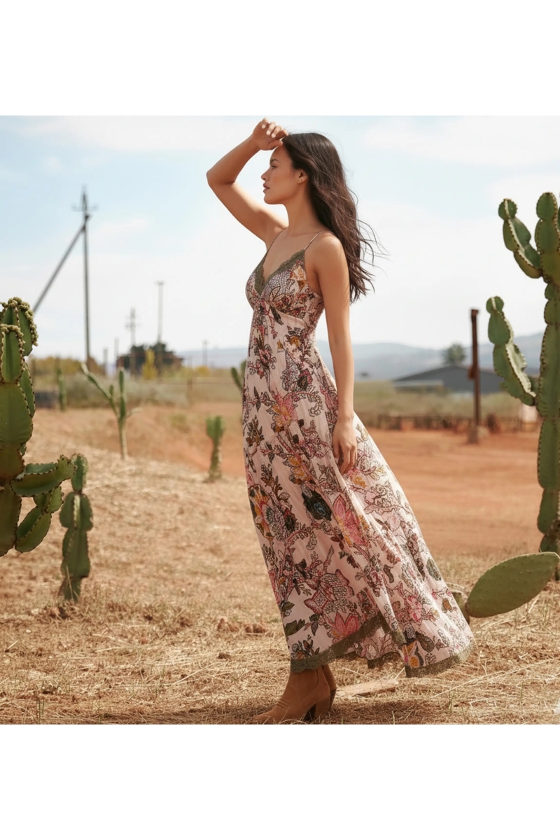 Miss June Paris — Vestido Longo Felicidade