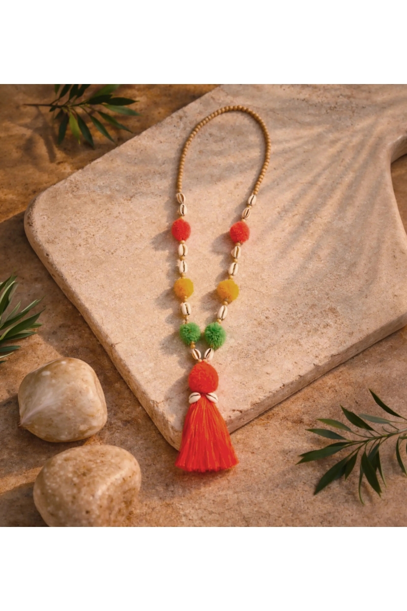 Miss June Paris — Pom-pom Necklace