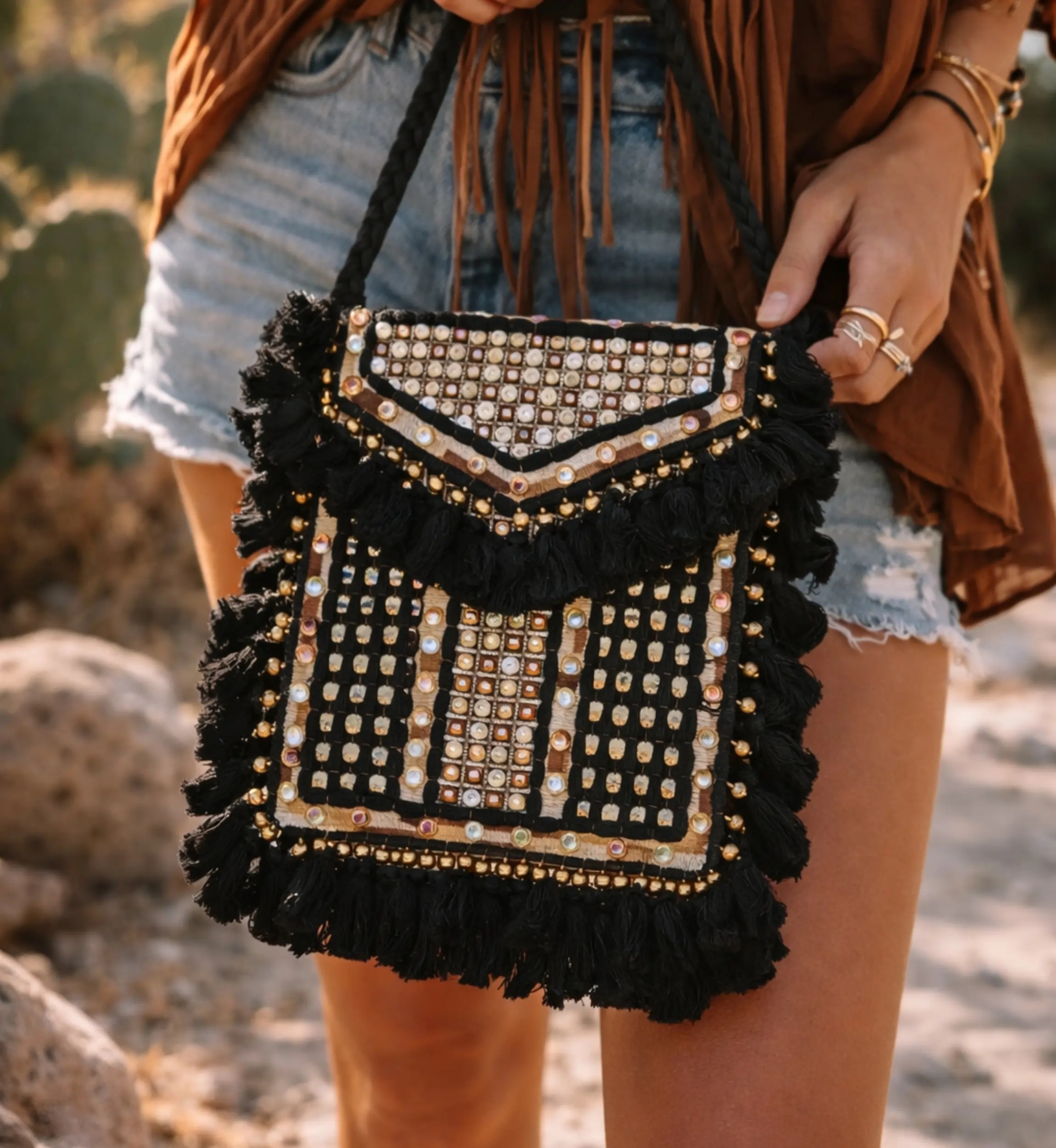 Miss June Paris — Borsa con Nappine