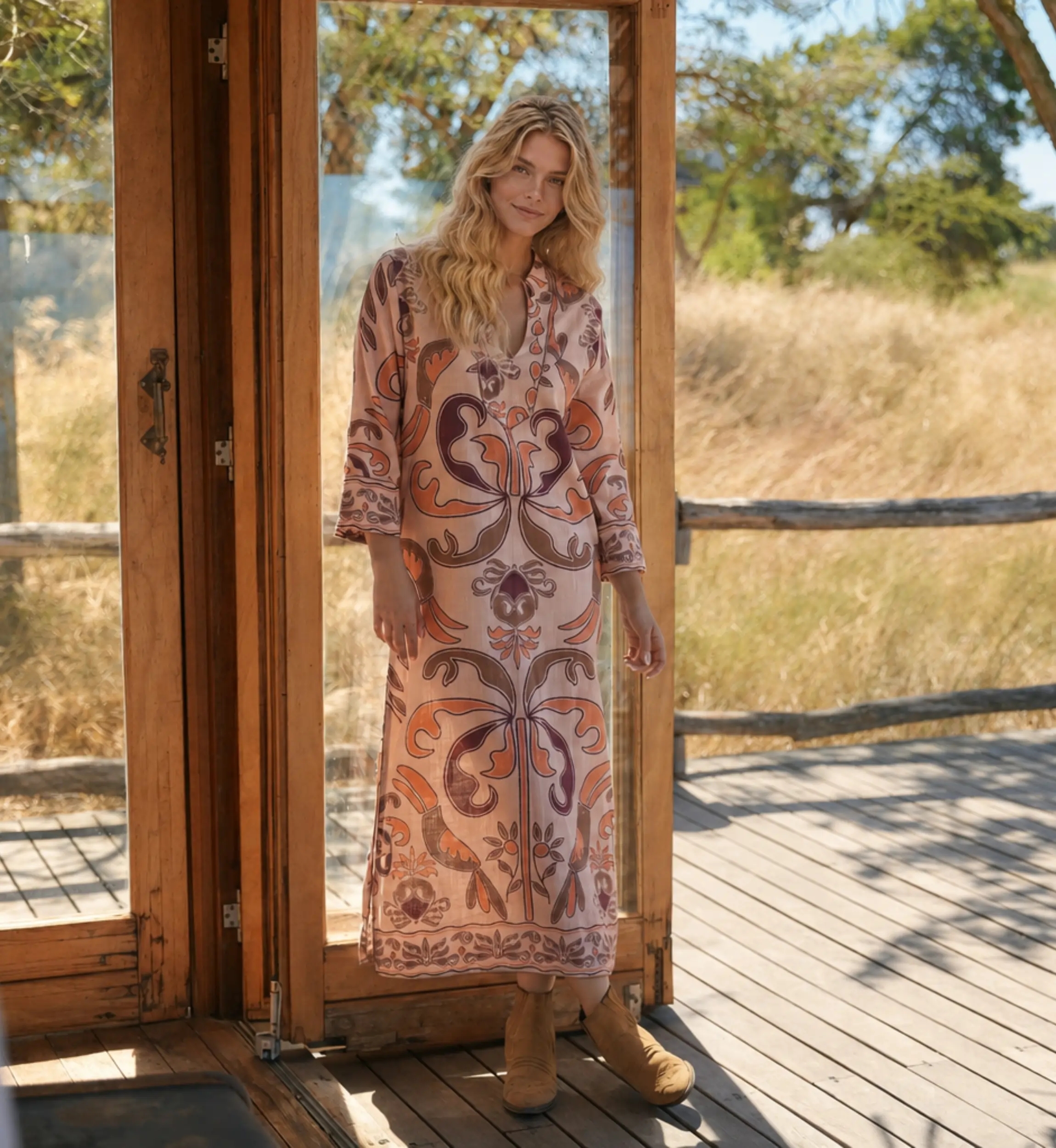 Vestido Longo Cruise | Vestidos longos — Miss June Paris
