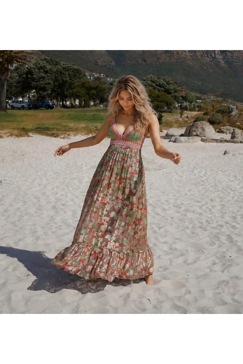 Vestido Largo Bari | Vestidos Largos — Miss June Paris