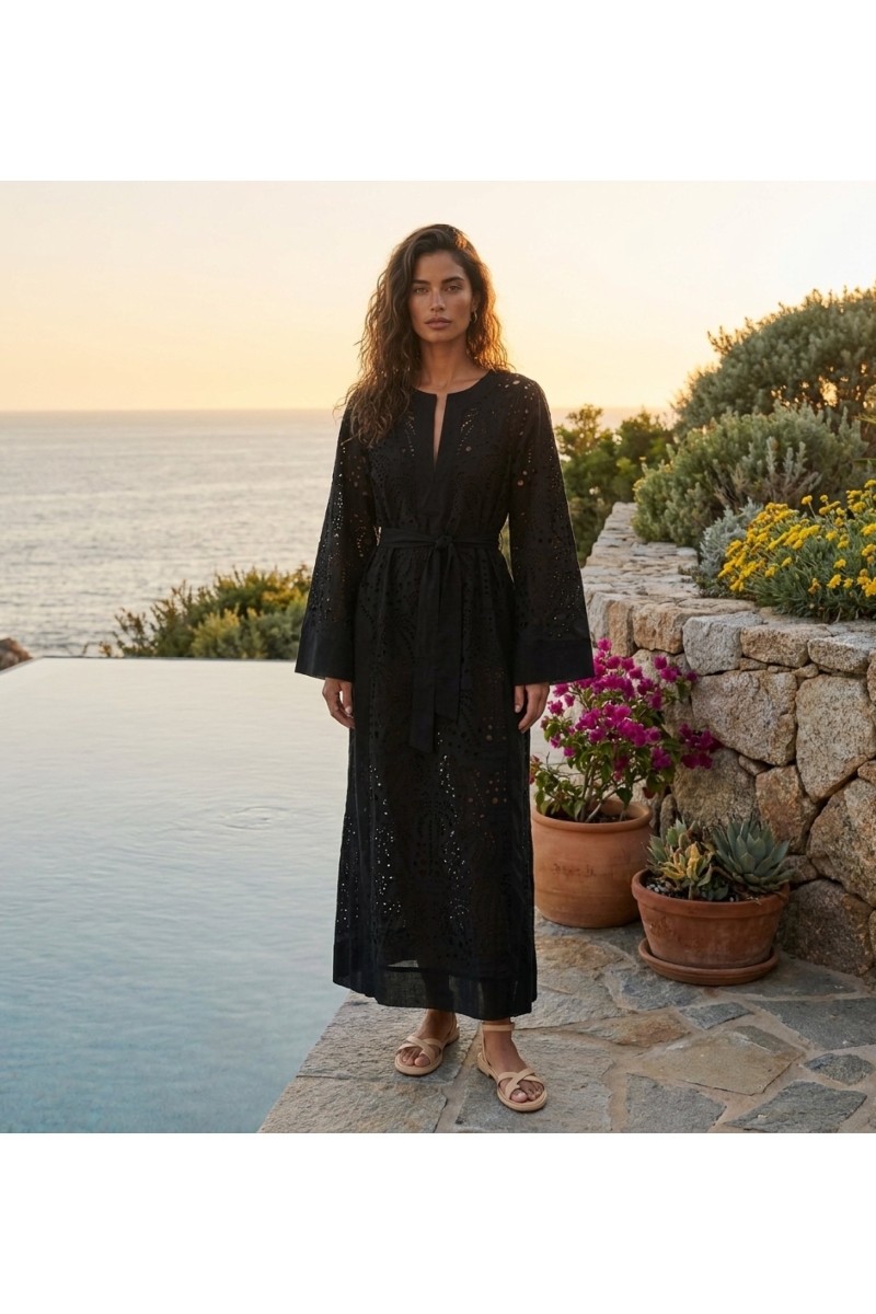 Robe Longue Penny Noire