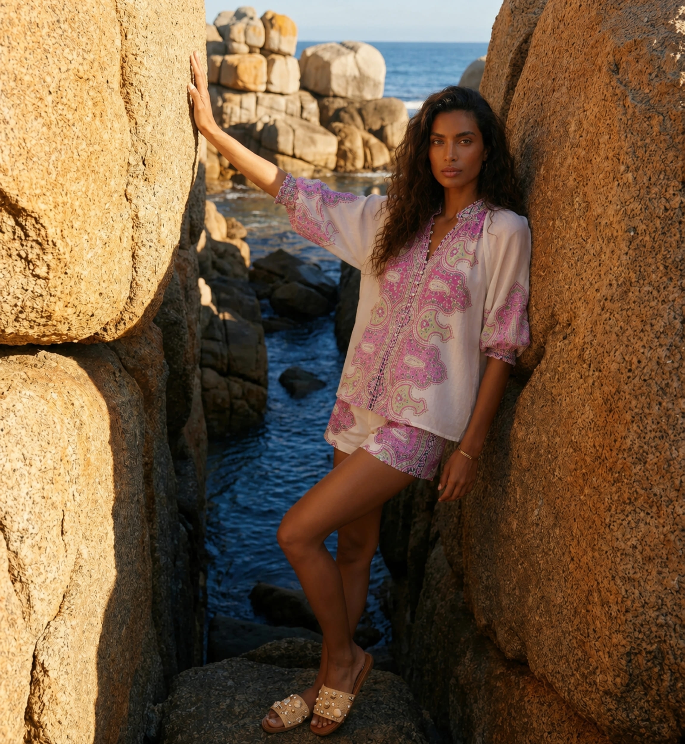 Dulce Baumwollvoile Bluse | Hemd — Miss June Paris