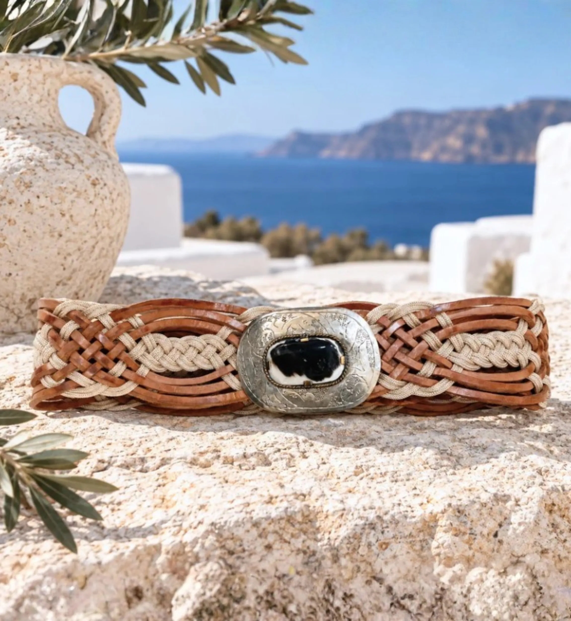 Cinturon De Cuero Lea | Accesorios | Miss June Paris