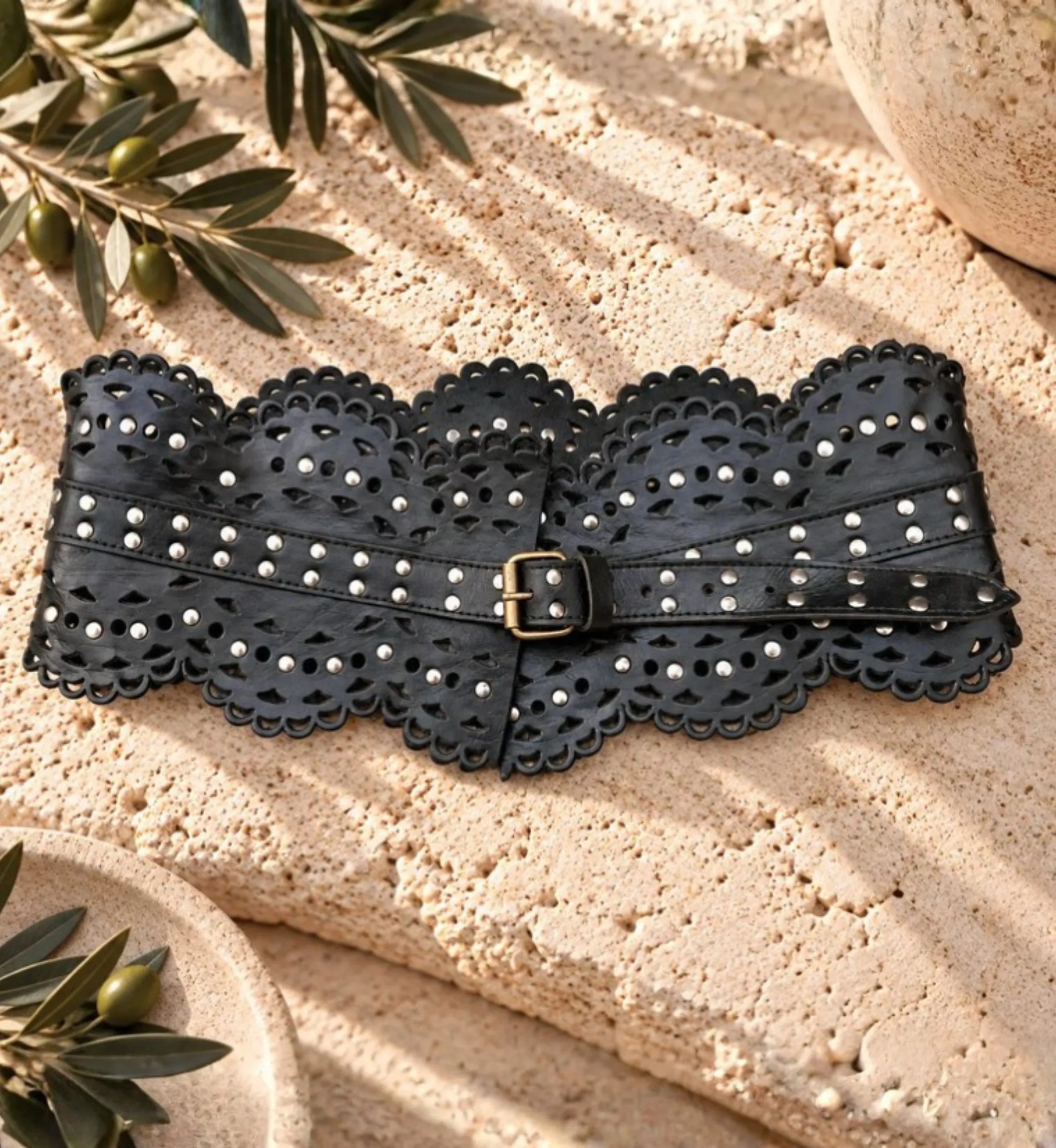 Cintura Takara | Cintura Pelle Intrecciata | Miss June