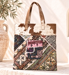 Tole Embroidered Leather Bag | Boho Bag | Miss June