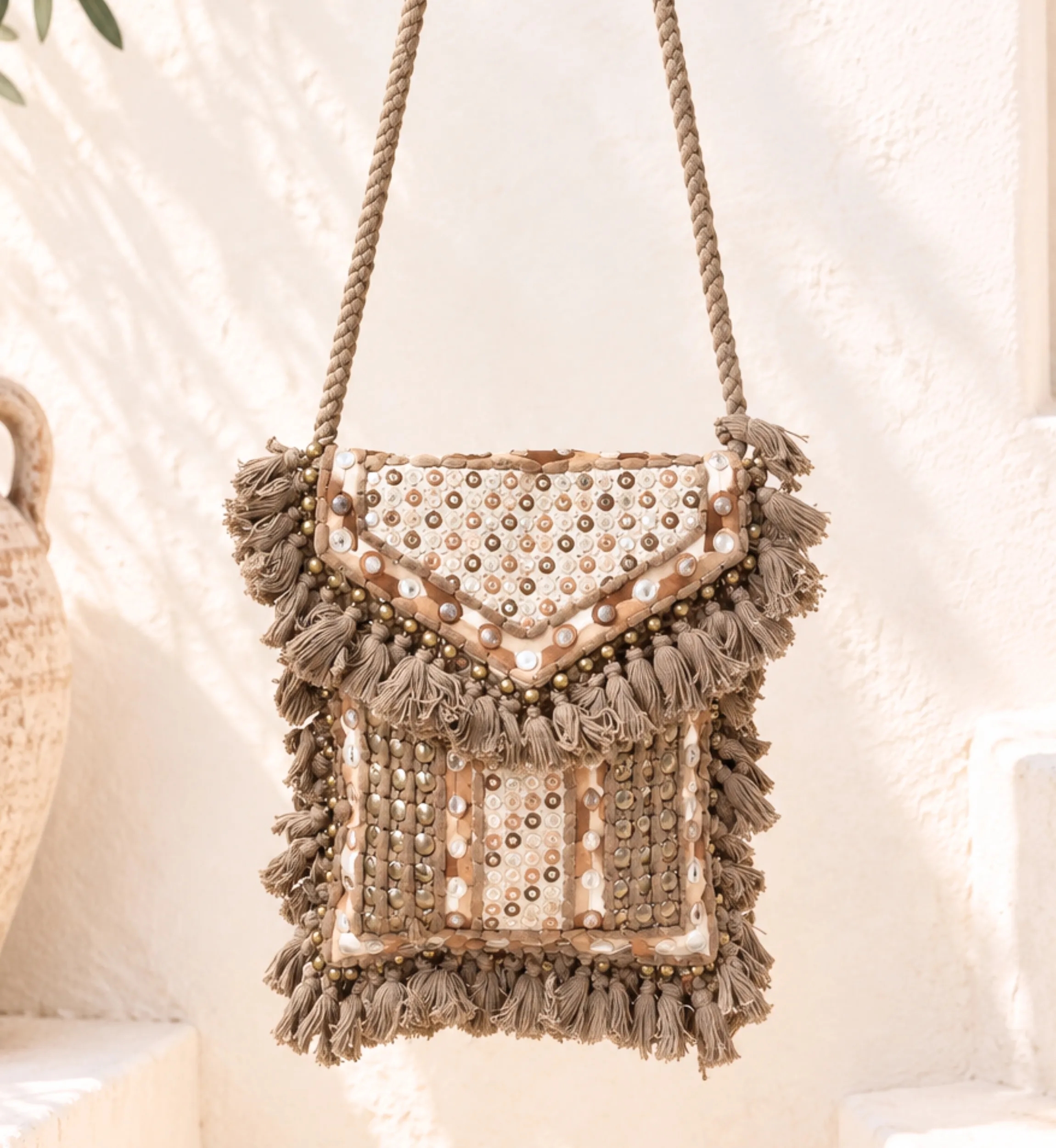 Tassels Bag | Boho Fringed Tote Bag | Miss June Paris