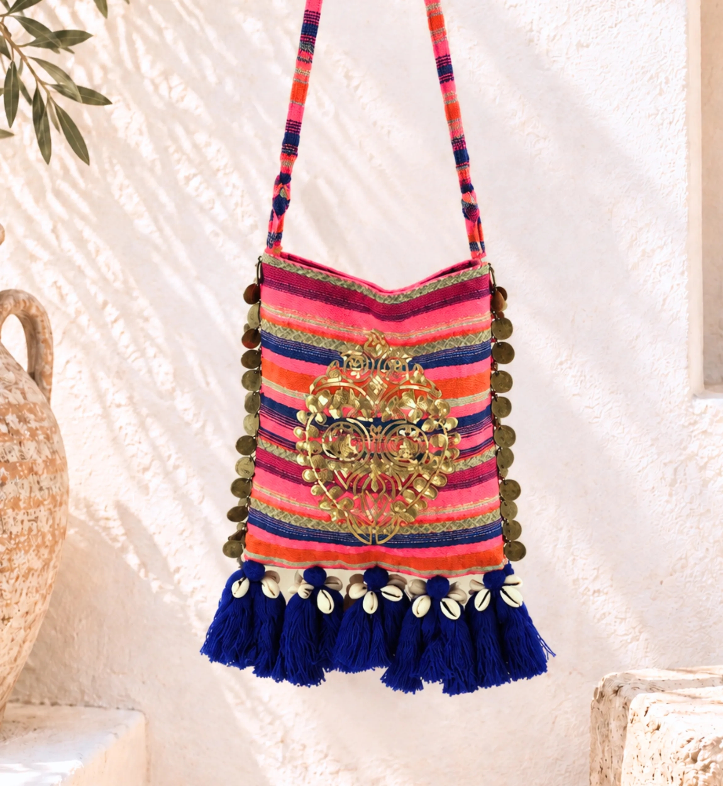 Bag Seychelles Fuchsia | Bags | Miss June Paris