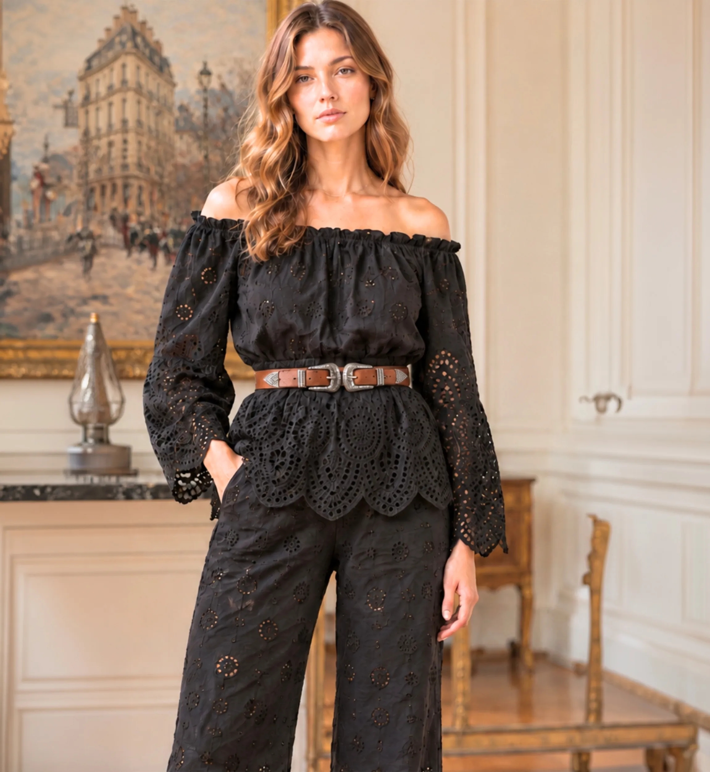 Ceinture Montana | Ceinture en Cuir Bohème | Miss June Paris