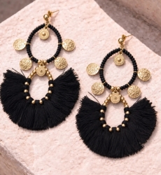 BOUCLES D'OREILLES FRINGES | Miss June