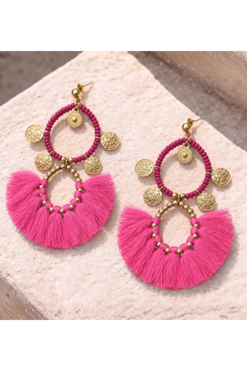 PENDIENTES FRINGES | Miss June