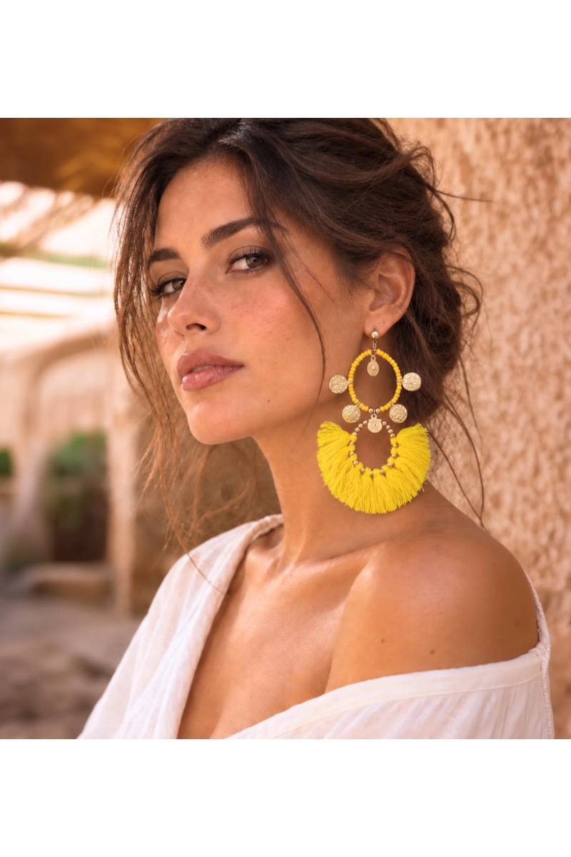 EARRINGS FRINGES | Miss June
