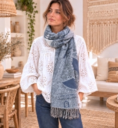 Schal Julie | Leichter Boho-Schal Chic | Miss June Paris