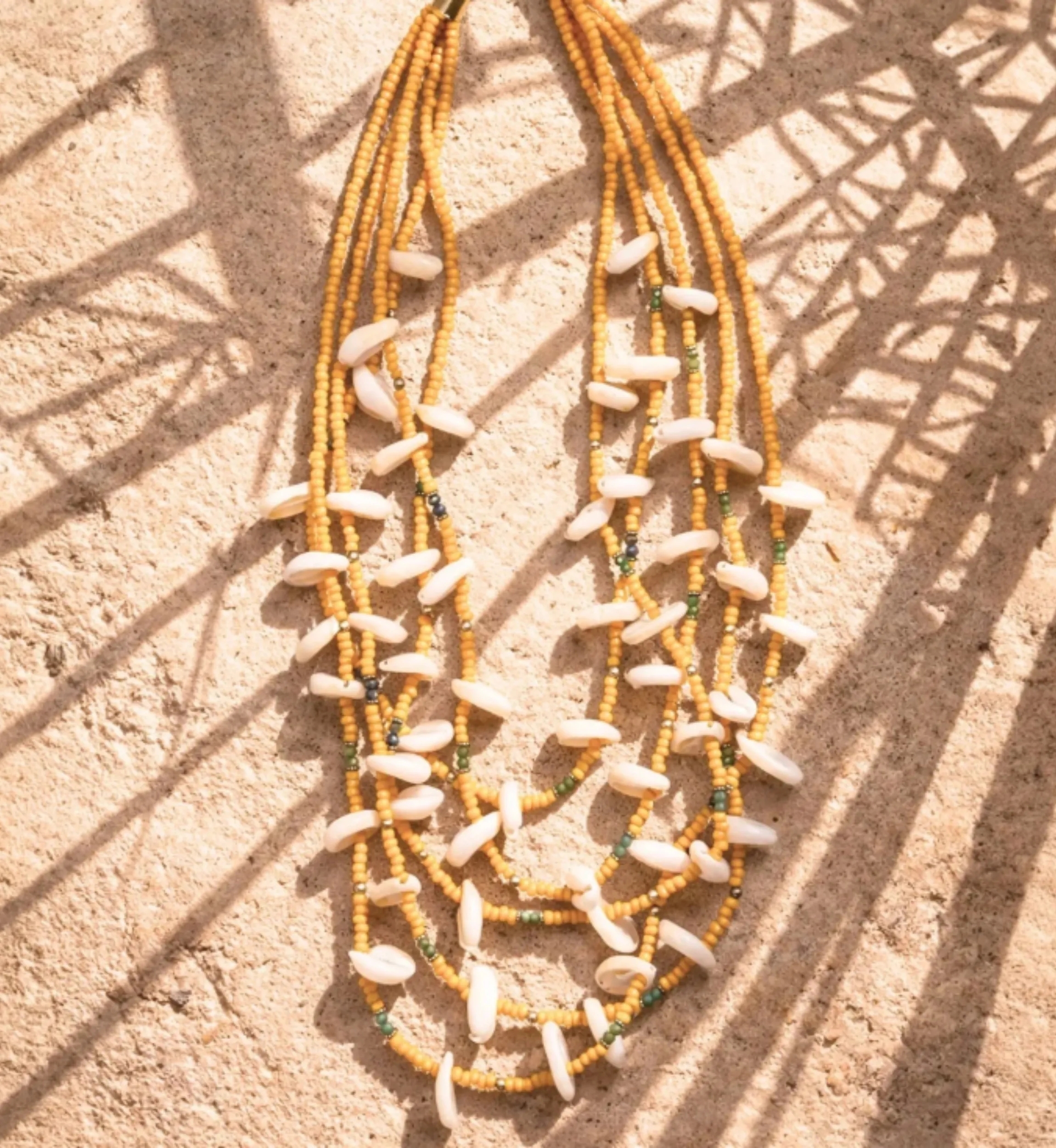 Chili Necklace | Bohemian Beaded Necklace | Miss June