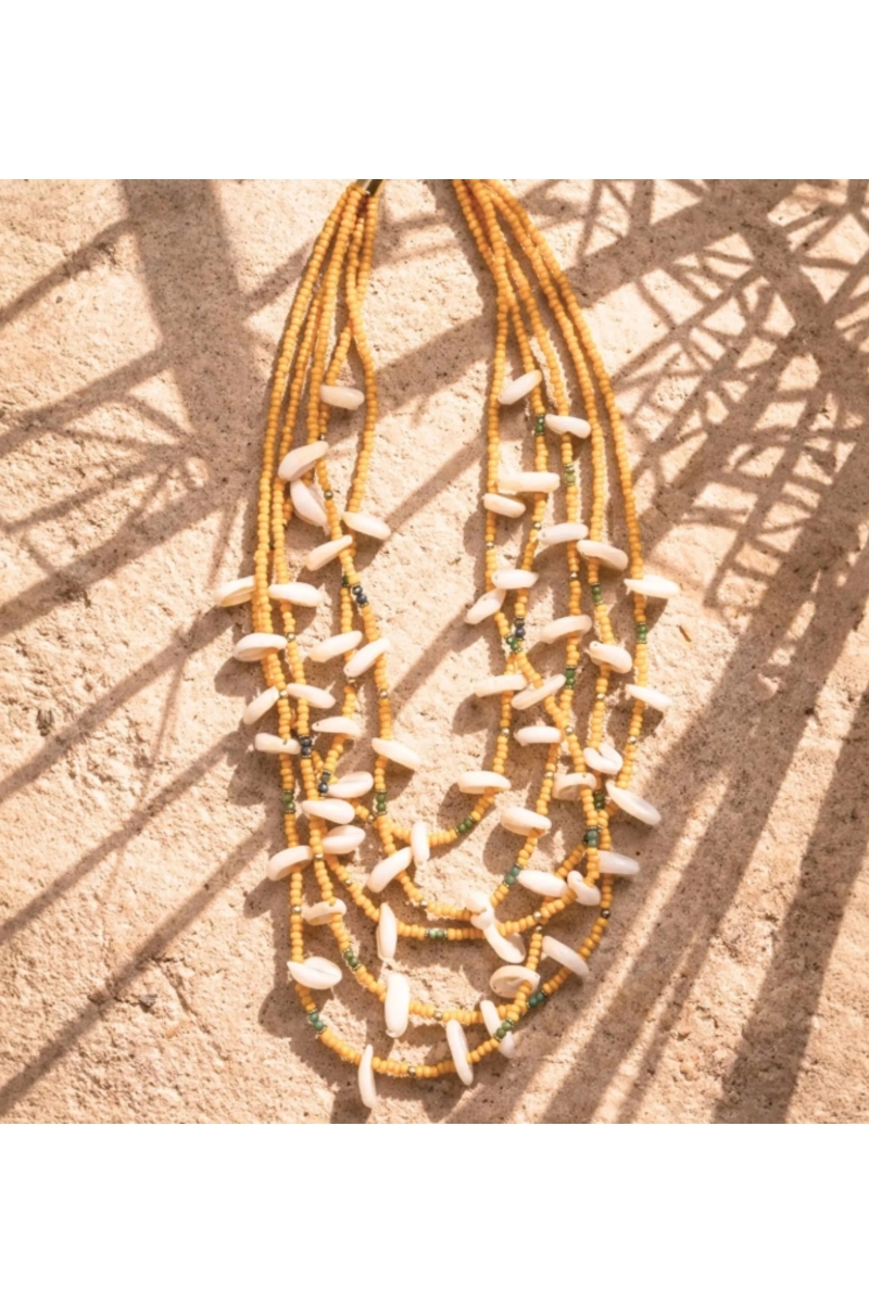 Chili Necklace | Bohemian Beaded Necklace | Miss June