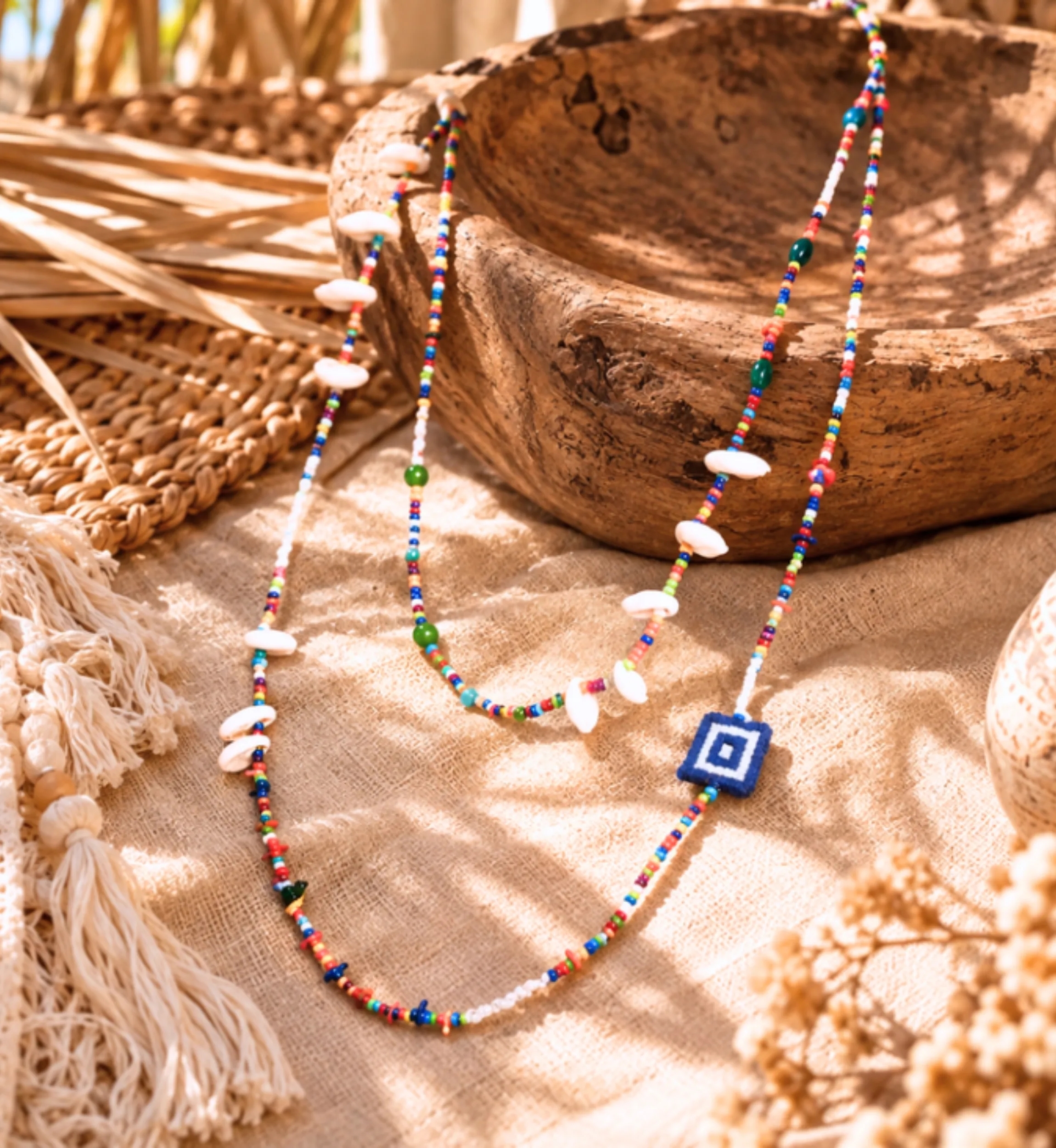 Kaia Long Necklace | Bohemian Necklace | Miss June
