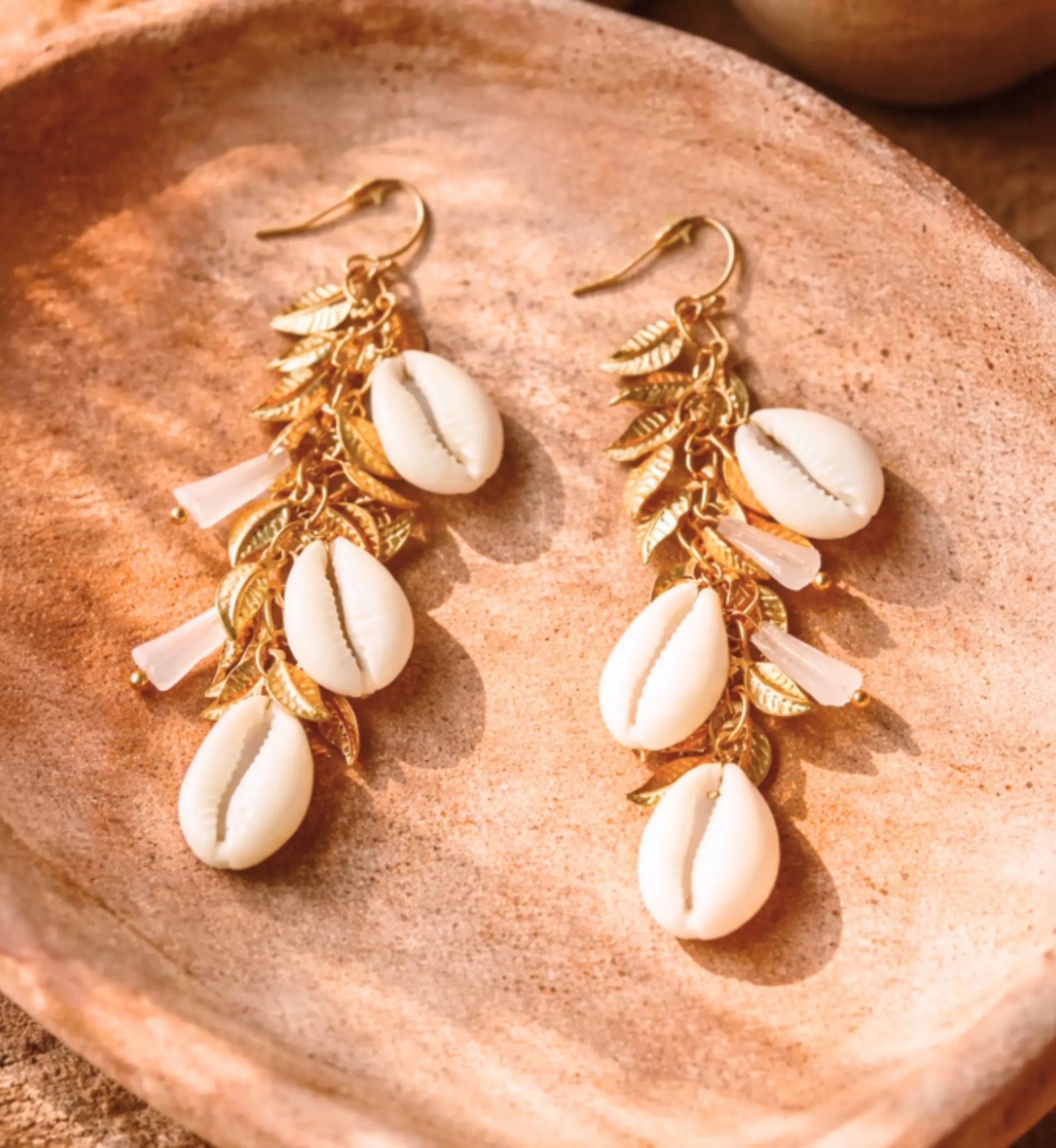 Ohrringe Callie | Boho-Muschelohrringe | Miss June