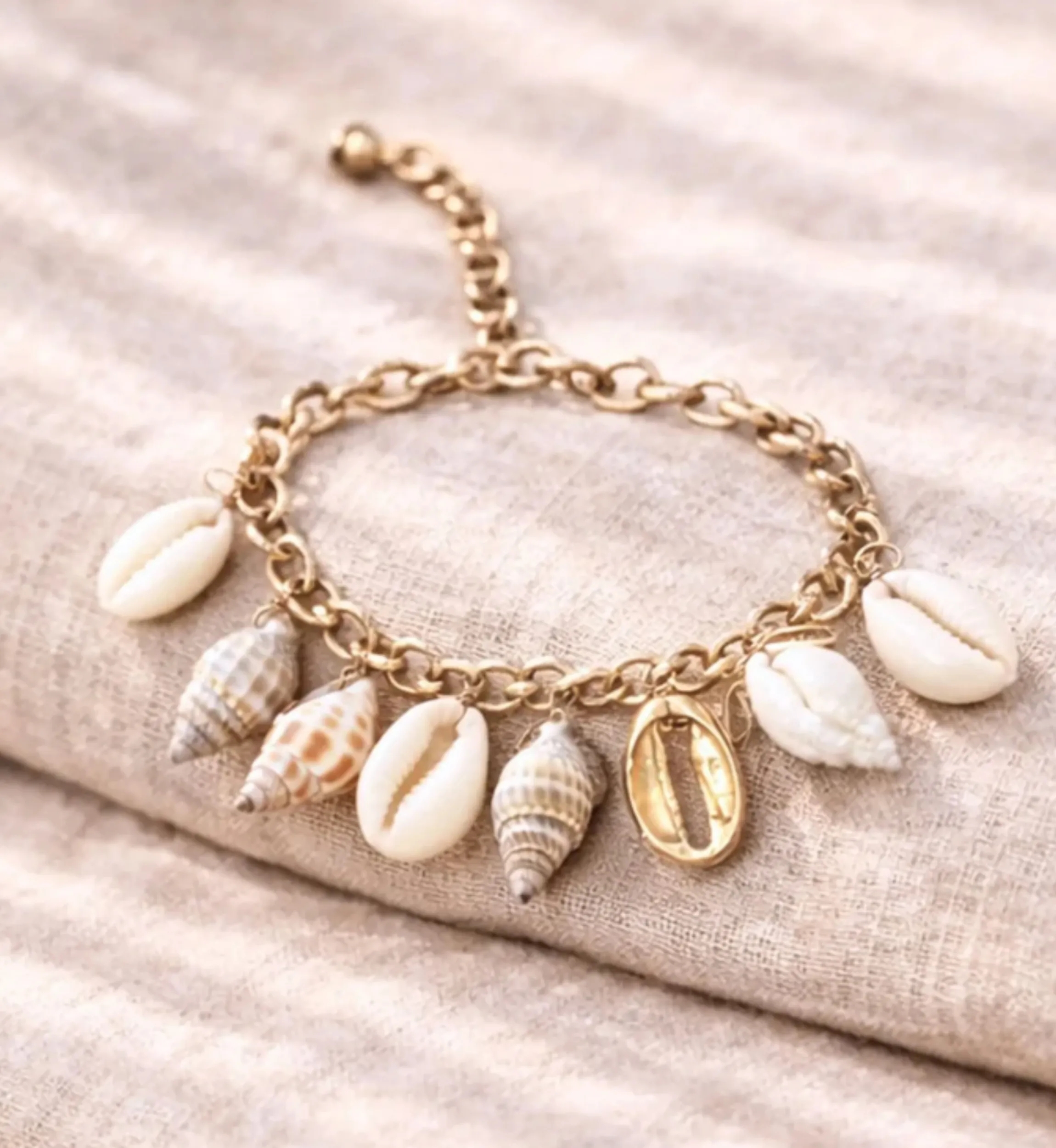 Jelly Bracelet | Gold Bohemian Bracelet | Miss June