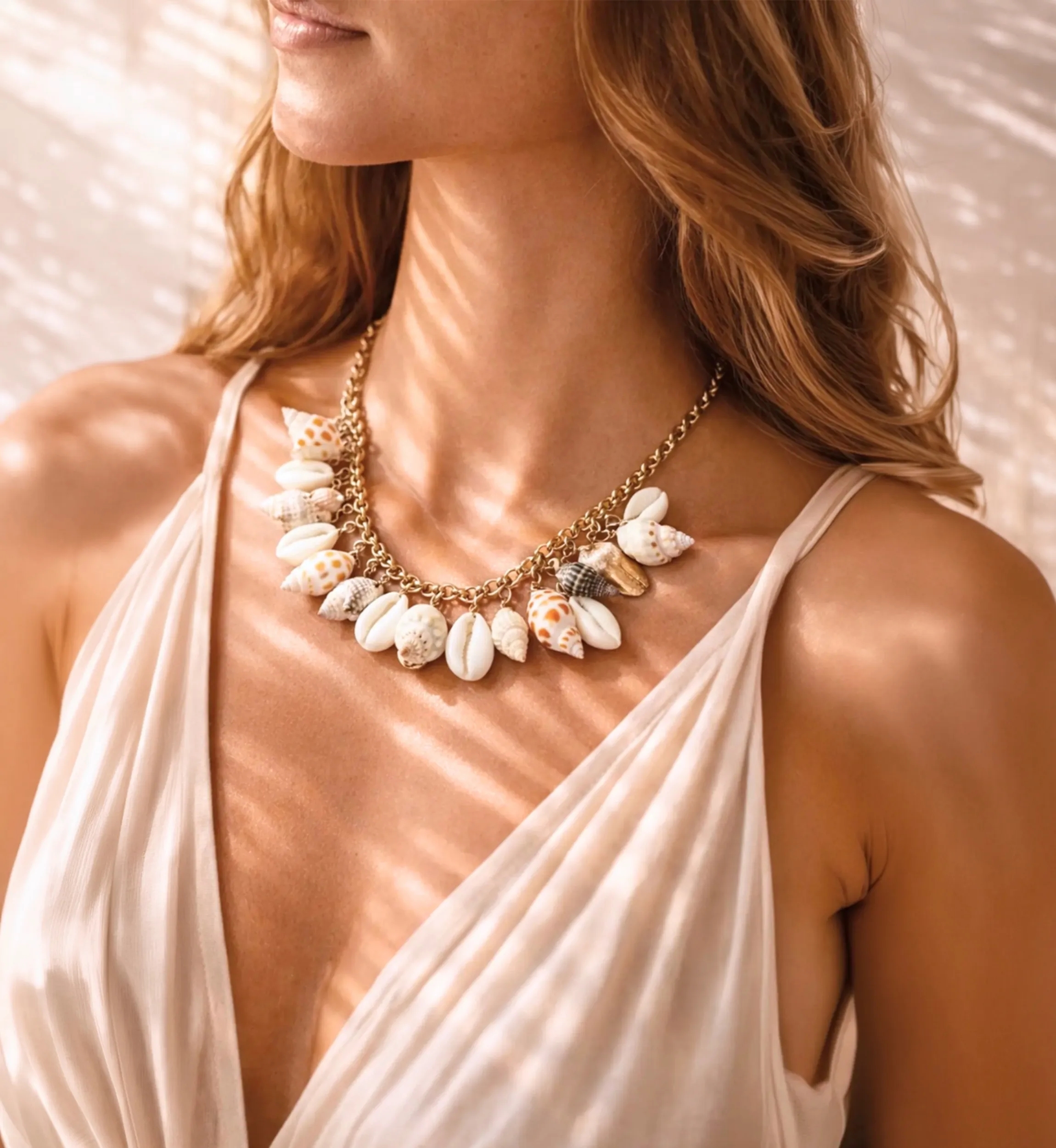 Mum Necklace | Bohemian Shell Necklace | Miss June