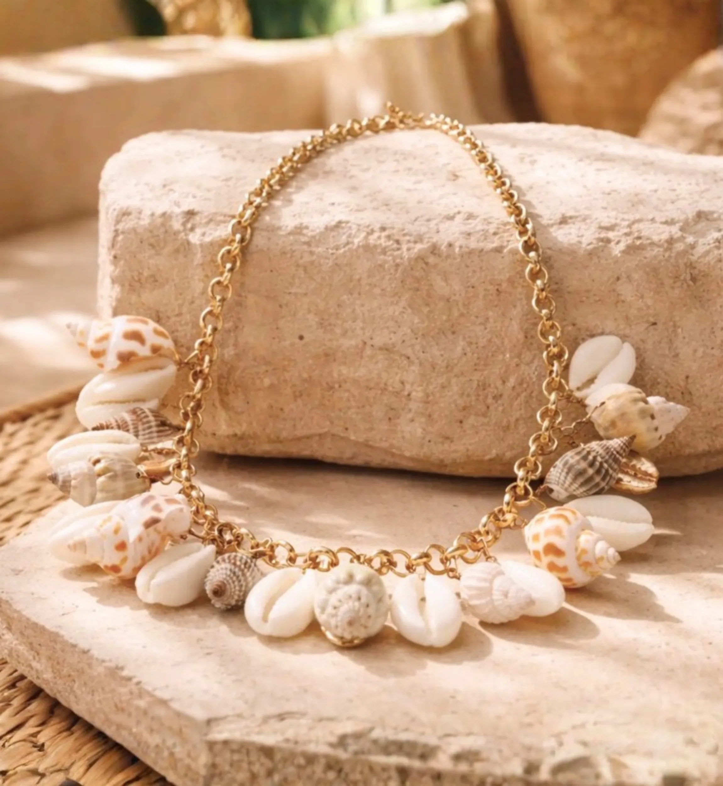 Mum Necklace | Bohemian Shell Necklace | Miss June