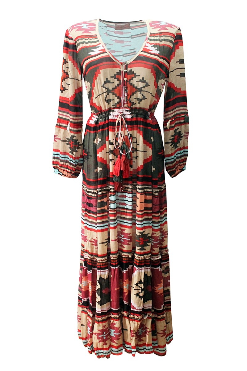 Miss June Paris — Vestido Longo Kilim