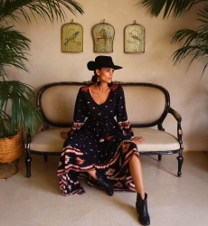 Miss June Paris, Vestido Longo Anatolia