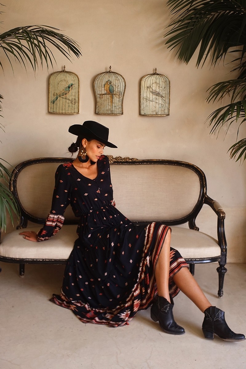 Miss June Paris, Vestido Longo Anatolia