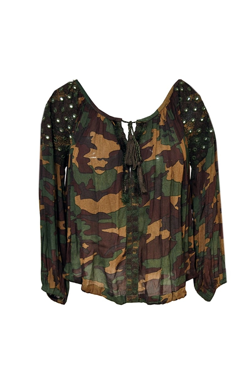 Miss June Paris, Blouse Army
