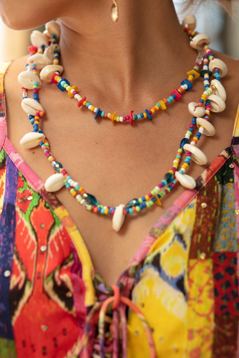 long fancy bohemian necklace KAIA - Miss June