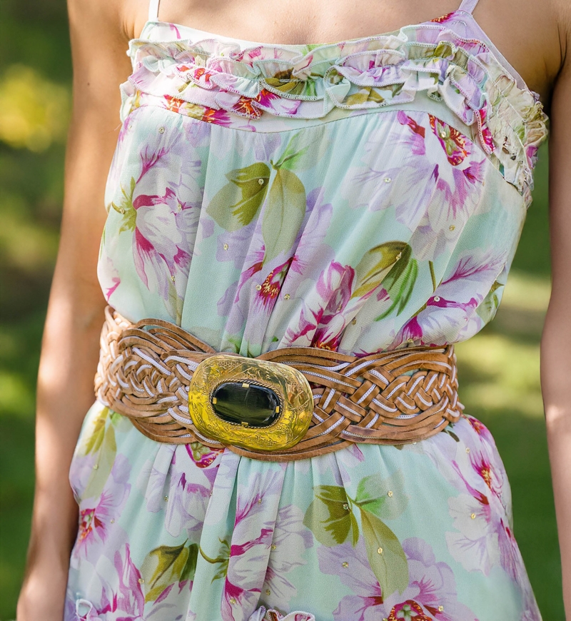 Cinturón de cuero NELLY – Miss June Paris – 11