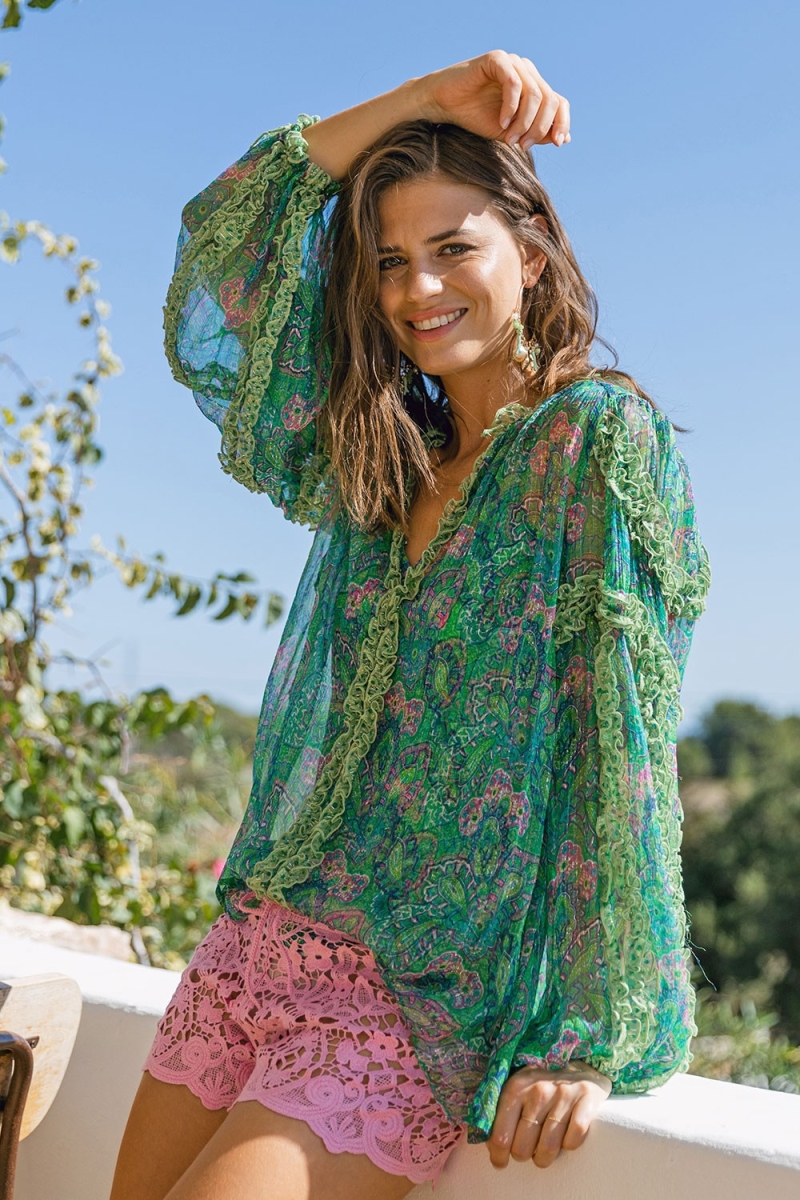 Key West Shorts, Häkelarbeit, Verschiedene Farben, Baumwolle, Boho, Miss June Paris, 4